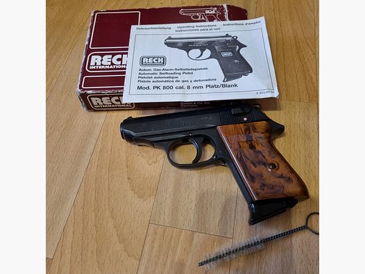 Reck PK 800 cal.8 mm K, PTB 196/2, Western Germany