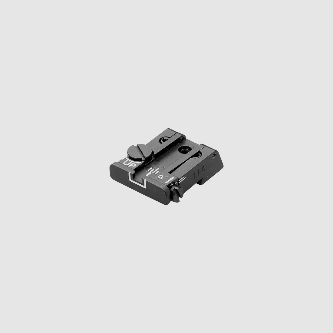 LPA TPU87BZ18 mira micrométrica ajustable para CZ P10 – Contorno Blanco