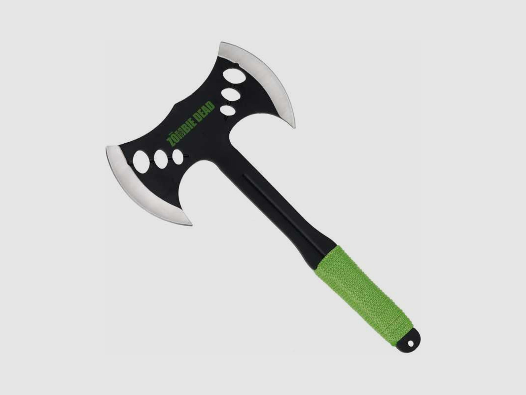 Zombie Dead Axt Doppelaxt Wurfaxt