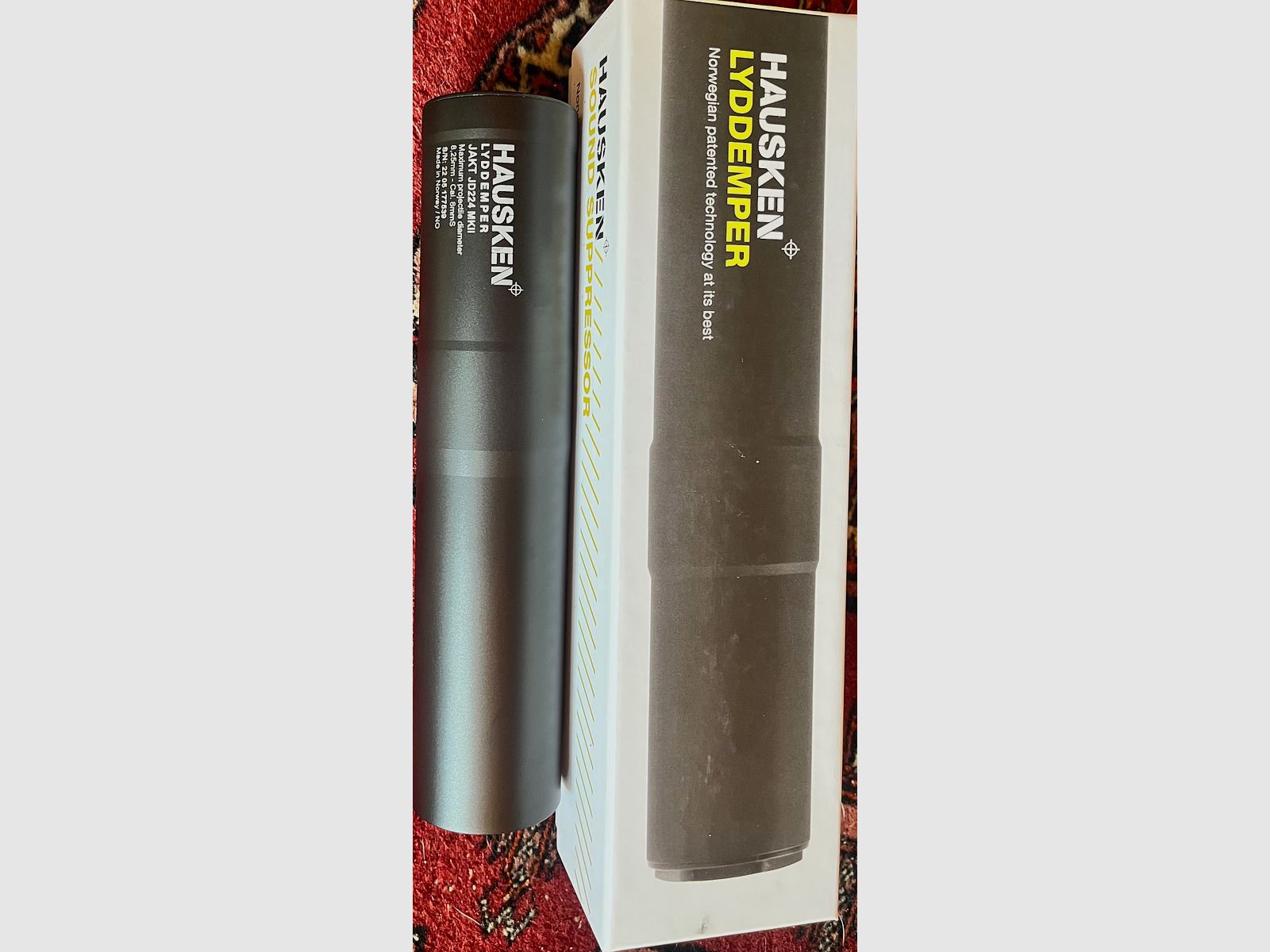 Schalldämpfer Hausken JD224 MK2 8mm 