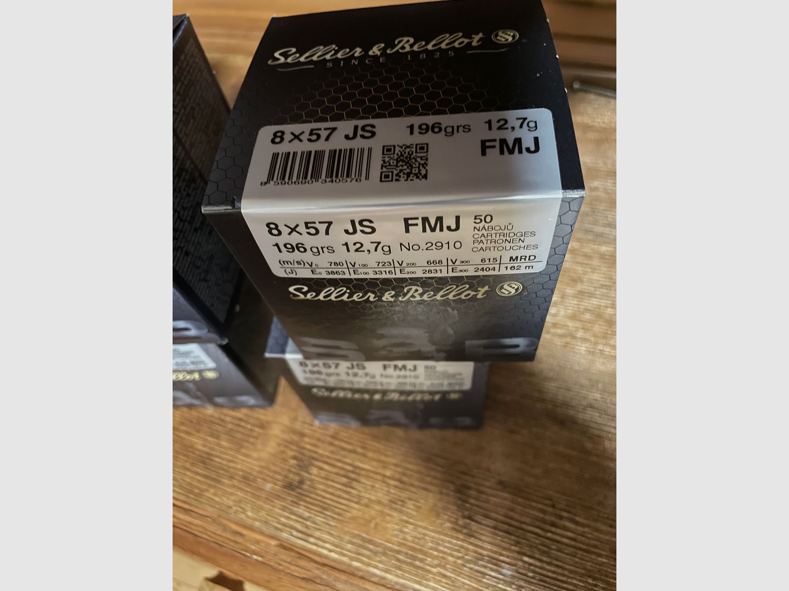 S&B  /  400 Schuss /  8x57 IS  / 1 Jahr alt  /  50€ pro 50 Schuss