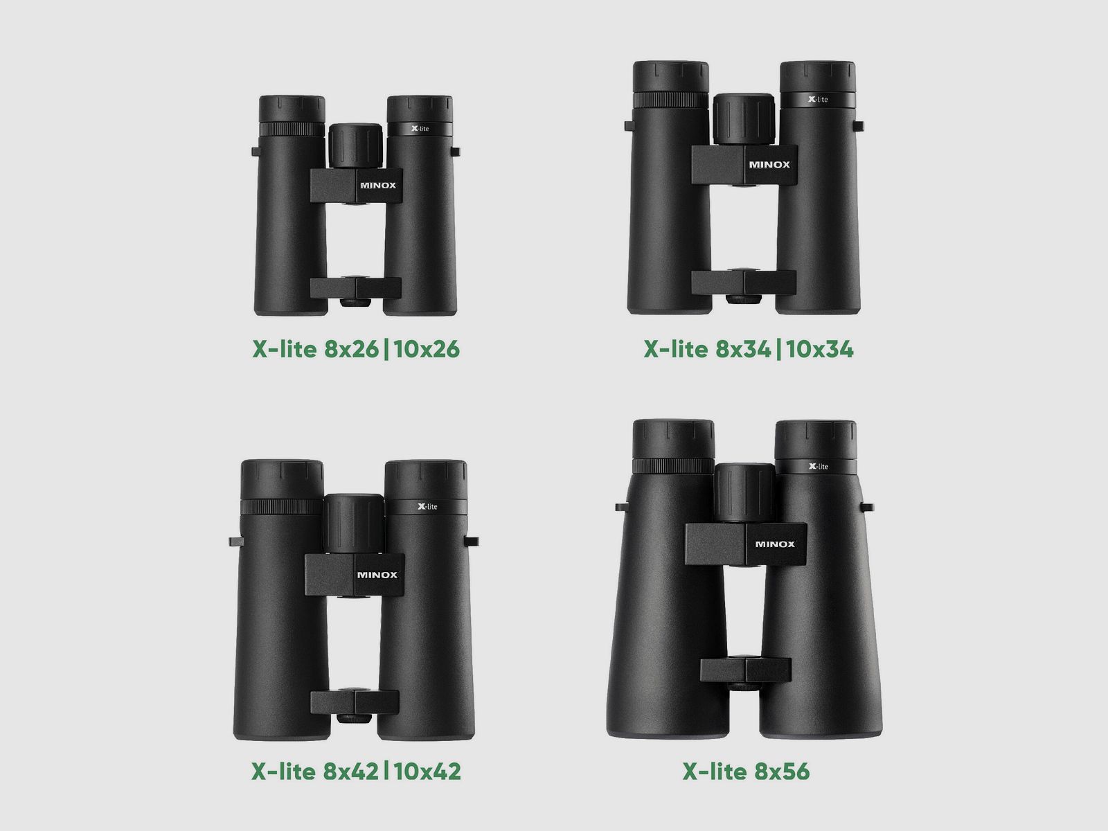 MINOX X-lite prismáticos