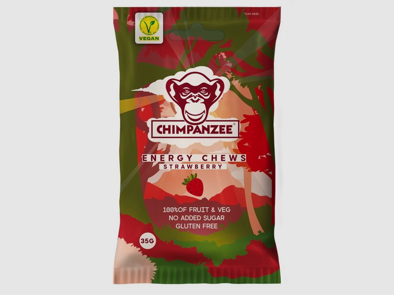 Chimpanzee Energy Chews Strawberry