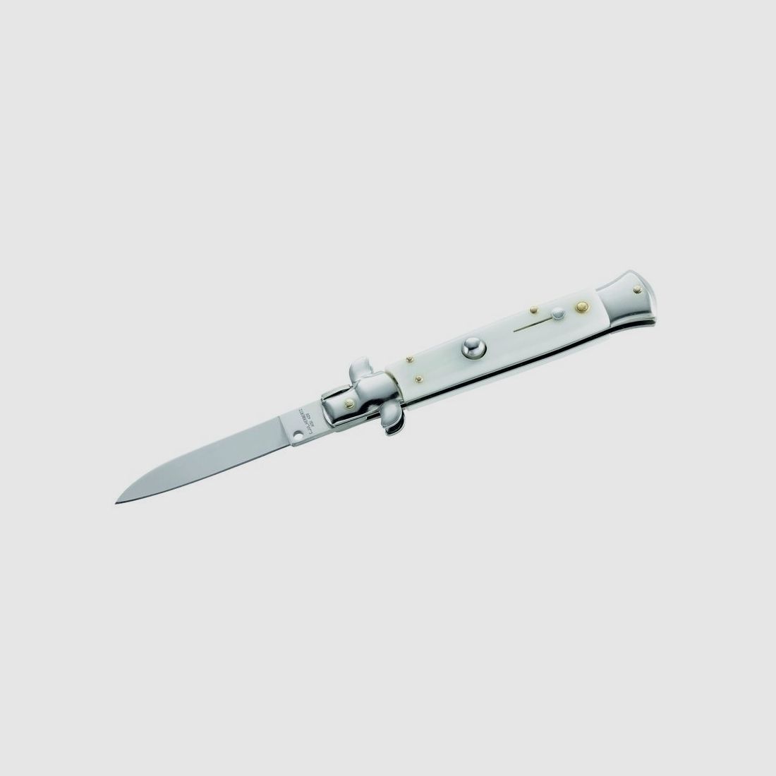 Spring knife, white,