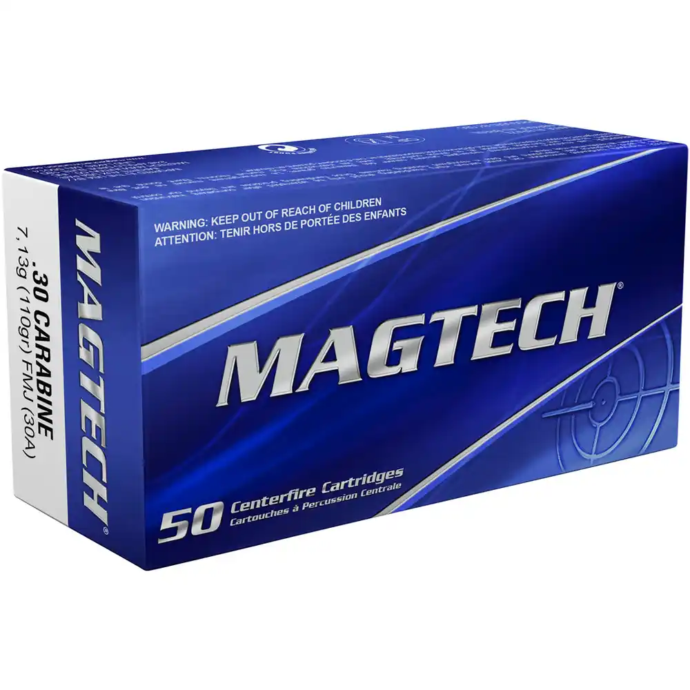 Magtech .30 Carbine FMJ RN 110grs 7,13g
