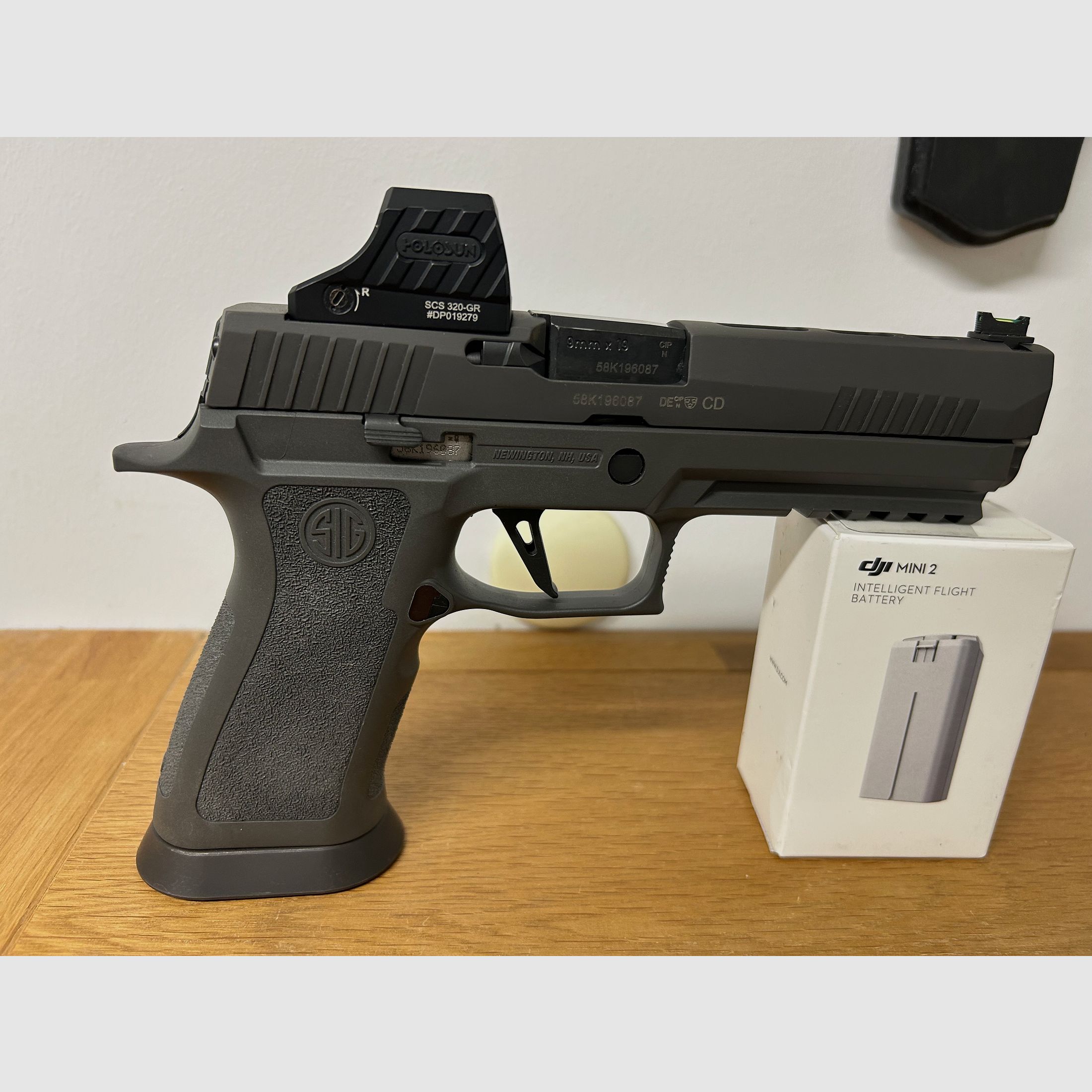 SIG Sauer P320 XFIVE Legion 9 mm Luger inkl. Holosun SCS Rotpunkt