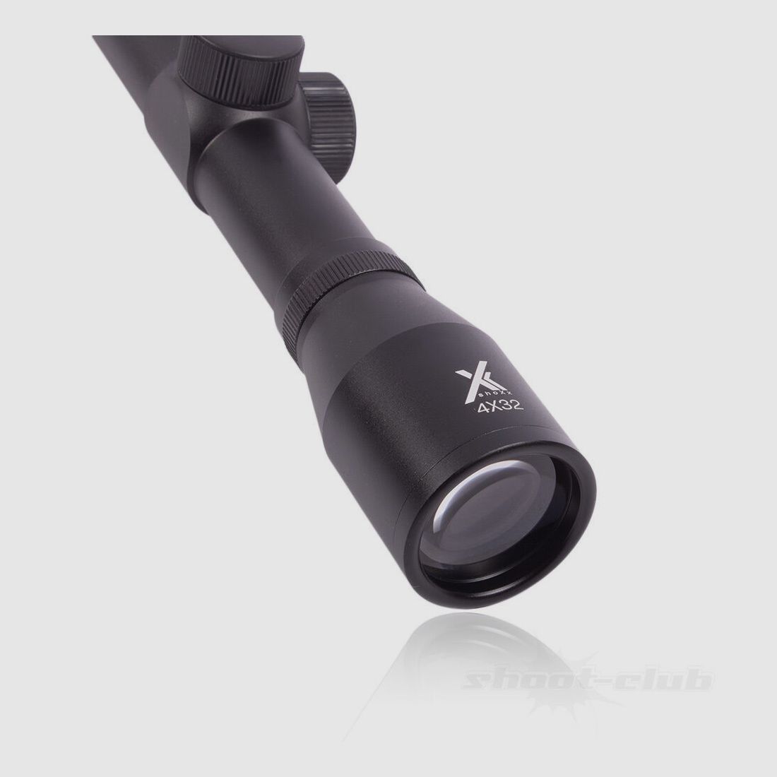 shoXx Zielfernrohr LG-Target Serie 4x32 / 11mm / +2 Montageringe