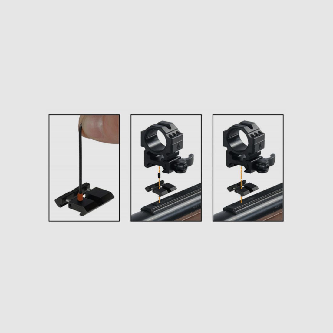 11-21 WEAVER RAIL ADAPTER VOOR UTG MONTAAGE, afbeelding 2 van 2