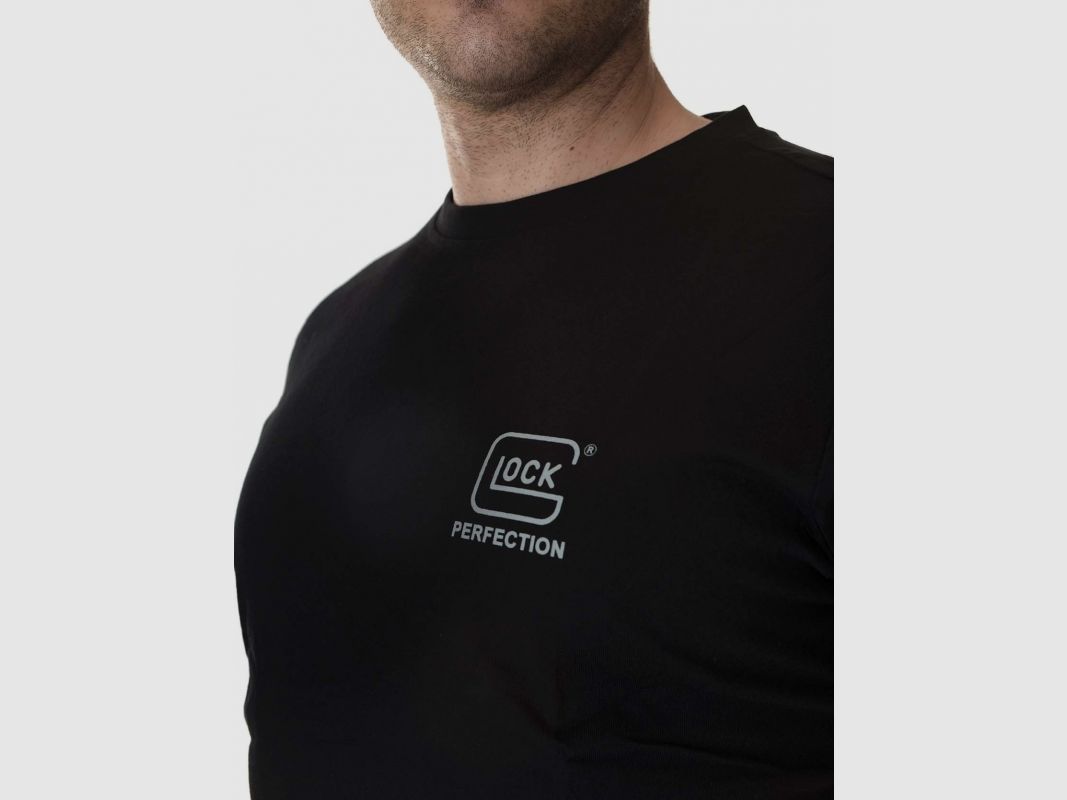 GLOCK PERFECTION T-SHIRT HERREN KURZARM SCHWARZ, Bild 9 von 10
