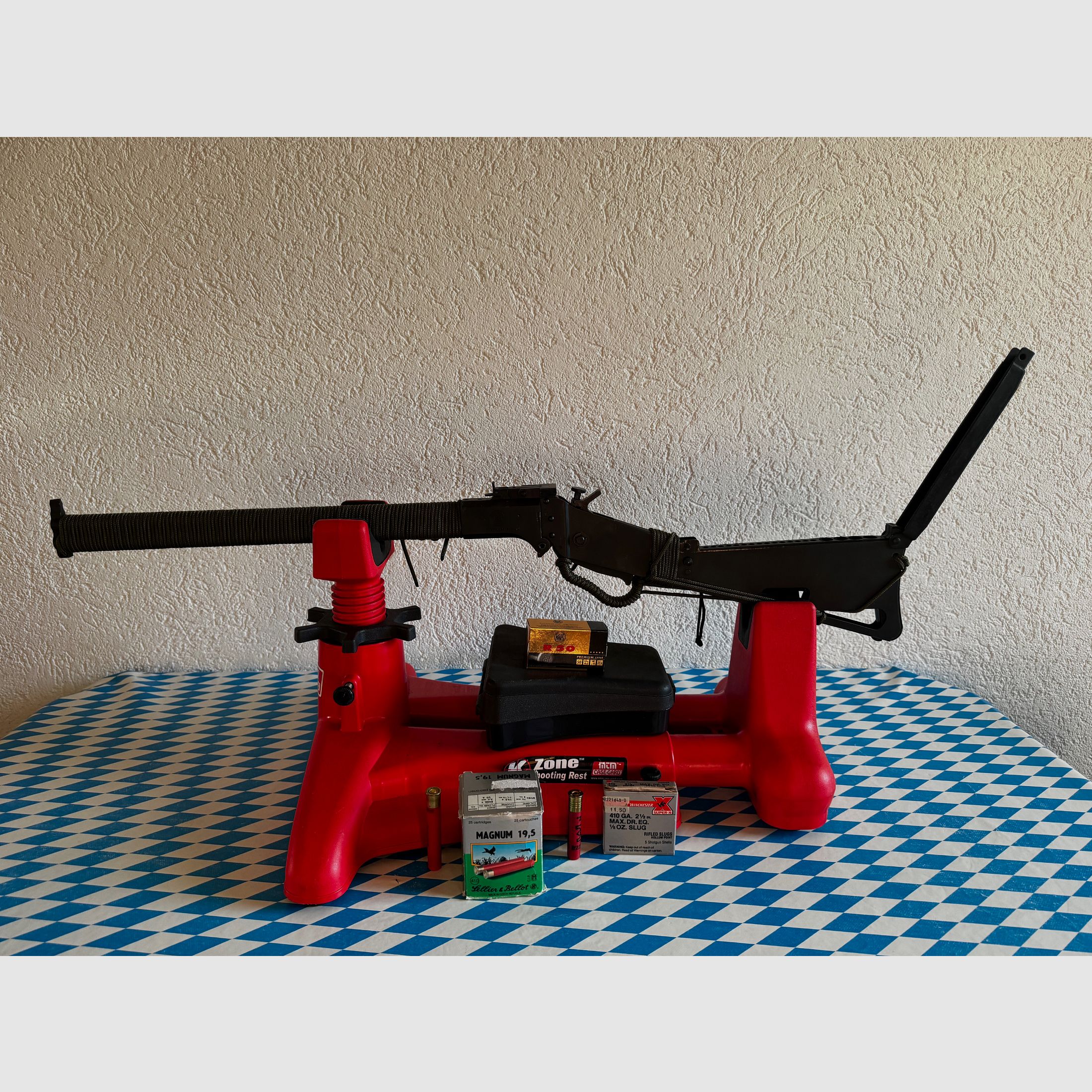 Bockbüchsflinte / Brünner Waffenwerke Modell: M6 Scout von Springfield Kaliber: .22lr / .410/76