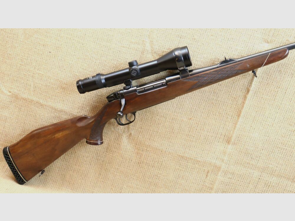 Sauer Weatherby Europa 8x68S incluye Zeiss Diavari 2,5-10x50 T, Abs. 4 punto iluminado