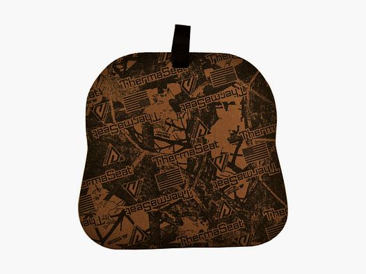 Cuscino spesso AKAH Therm A Seat marrone