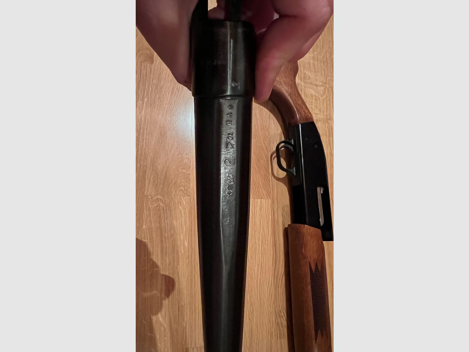 Mossberg Pumpgun Repetierflinte Shot Gun ATP8 500A Kaliber 12/76