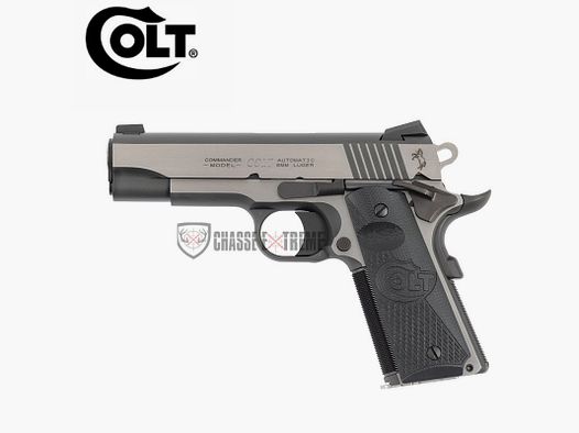 Pistolet COLT Combat Elite Commander 4,25" Cal 9mm Two Tone