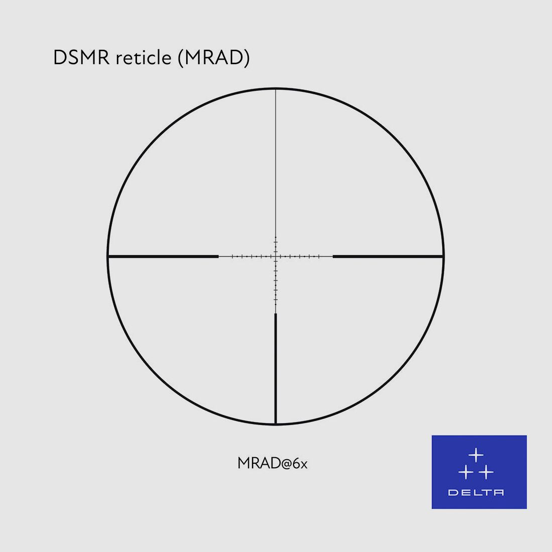 Zielfernrohr DELTA OPTICAL STRYKER HD 1-6X24 SFP, Bild 4 von 4