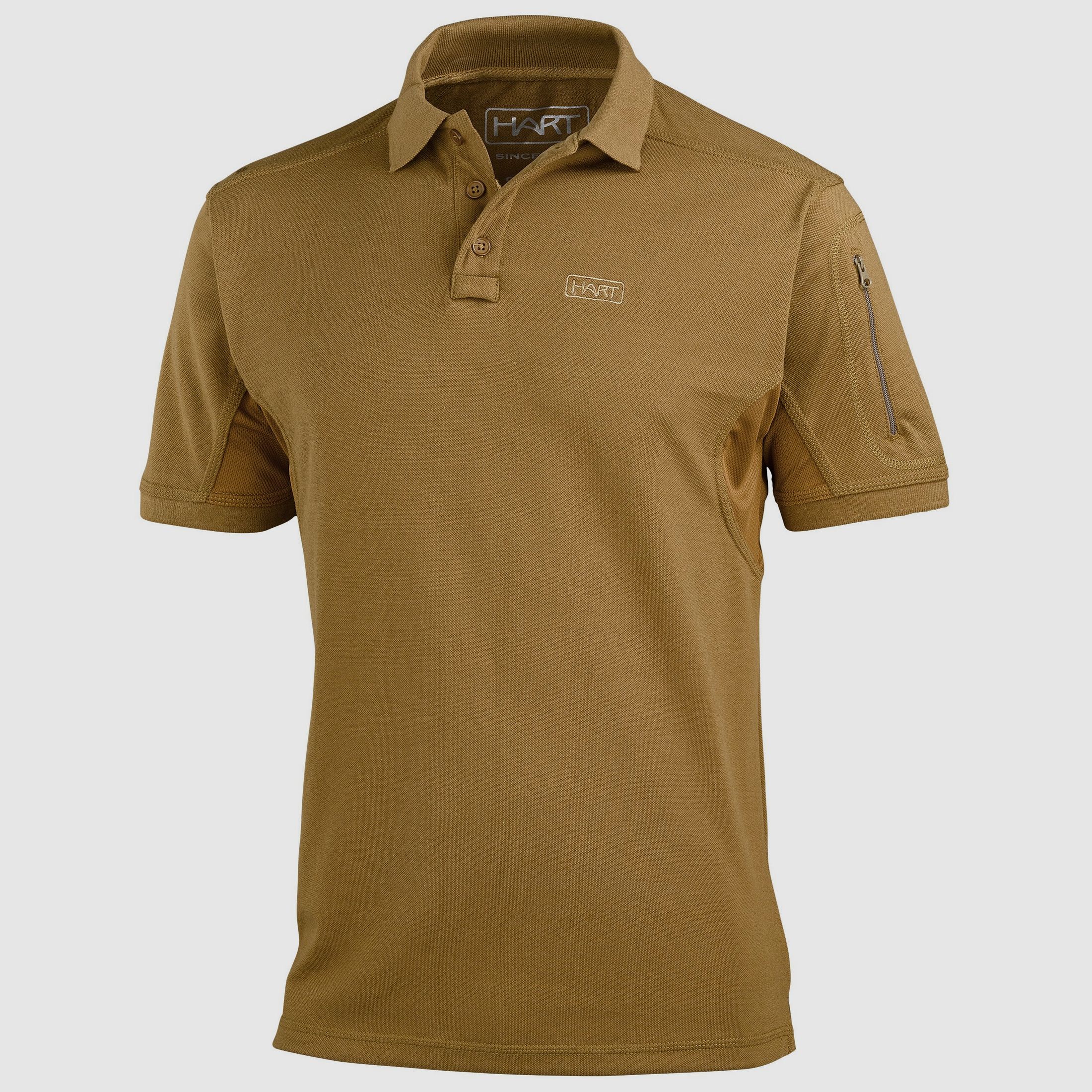 Hart Herren-Poloshirt Ivory