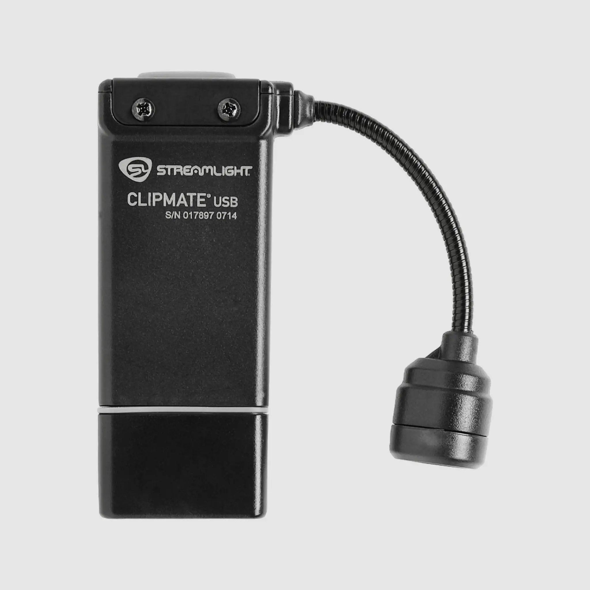 Streamlight ClipMate USB Clip-Leuchte schwarz mit Weiß- und Rotlicht, Bild 2 von 8