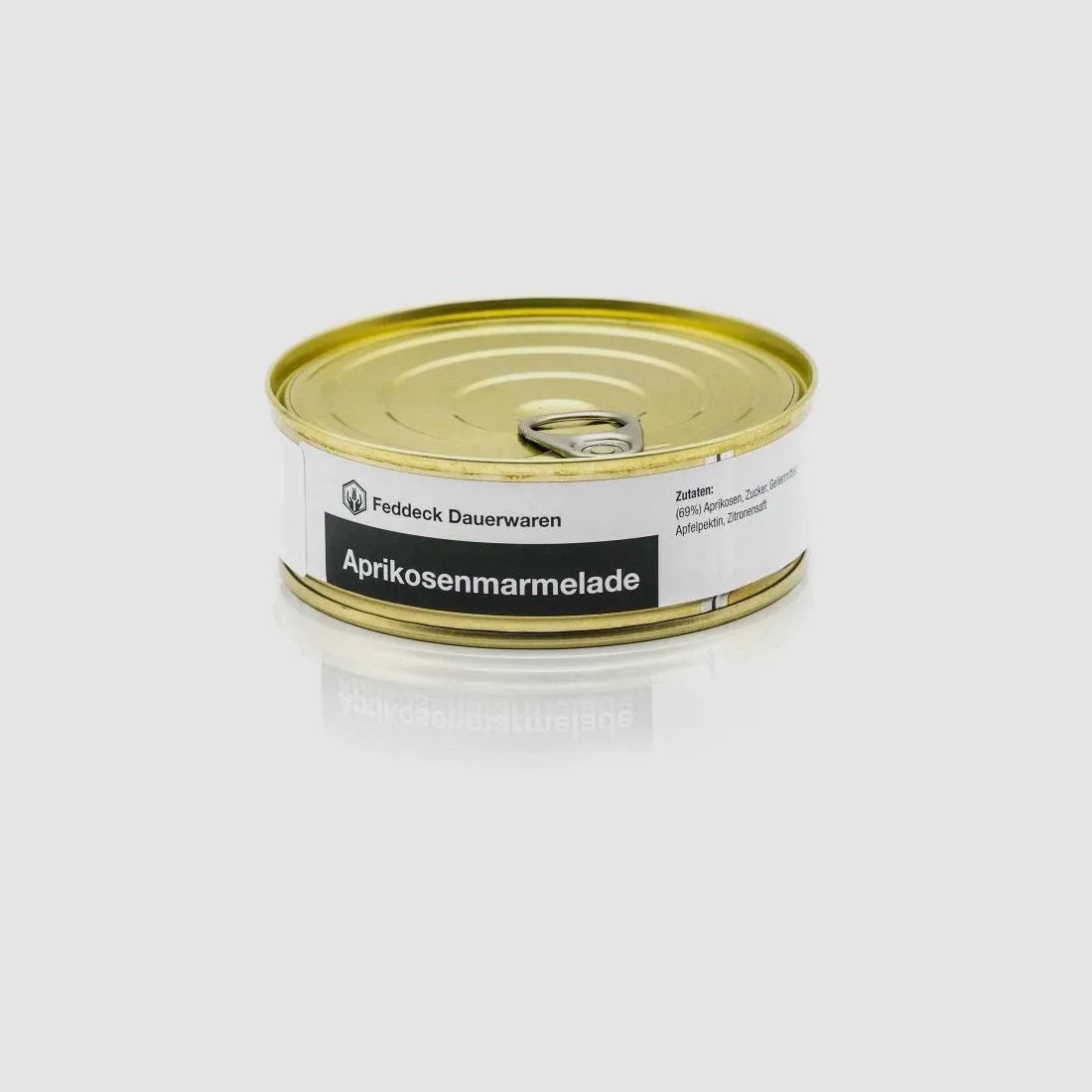 Feddeck Dauerwaren Dosenmarmelade Aprikose 200 g
