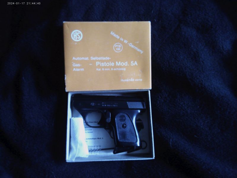 HS  Herbert Schmidt   Mod. 5 A      PTB 100/02  sehr gepflegter Zustand