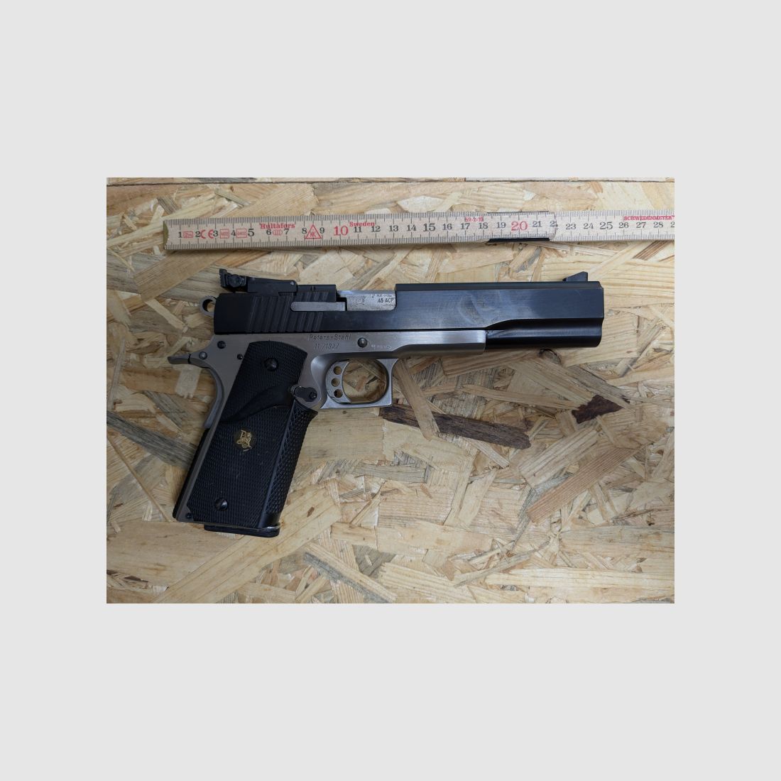 Peters Stahl Pistole Kal. .45ACP mit Wechselsystem 10mmAuto