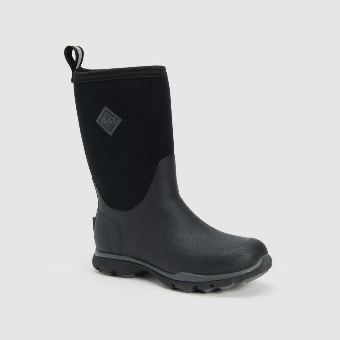 Muck Boots Men's Arctic Excursion Short Stiefel – Farbe Schwarz / Mittelgrau, Bild 3 von 8