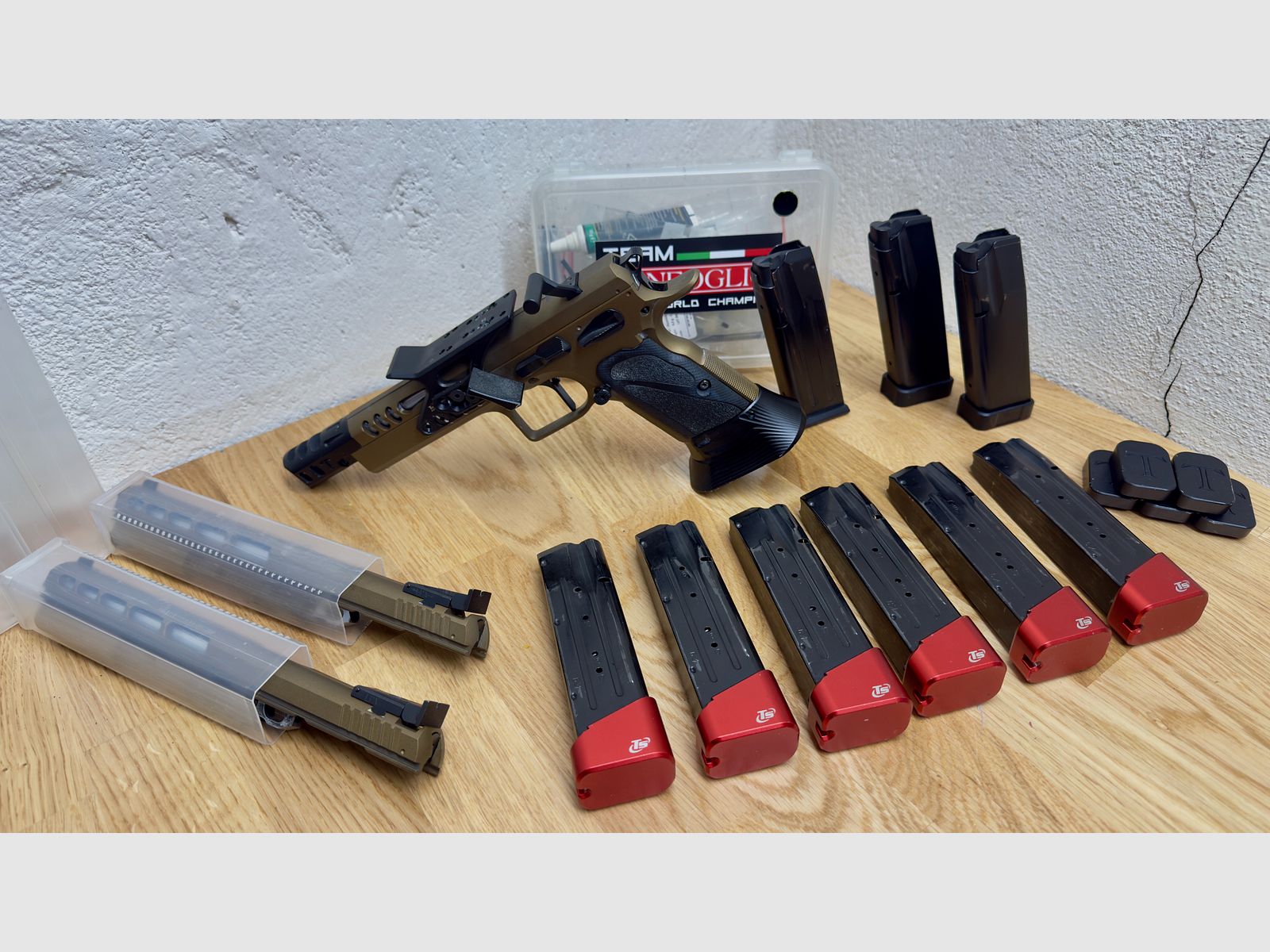 Weihnachts-Spezial!!! - Tanfoglio Gold Match Domina Xtreme – Rundum-Sorglos-Paket