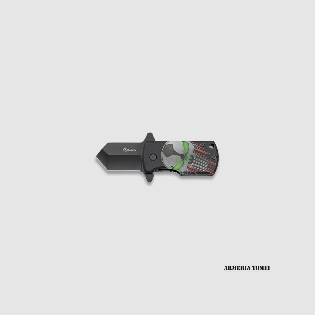 Knife – Albainox – Mini Folding Punisher Black