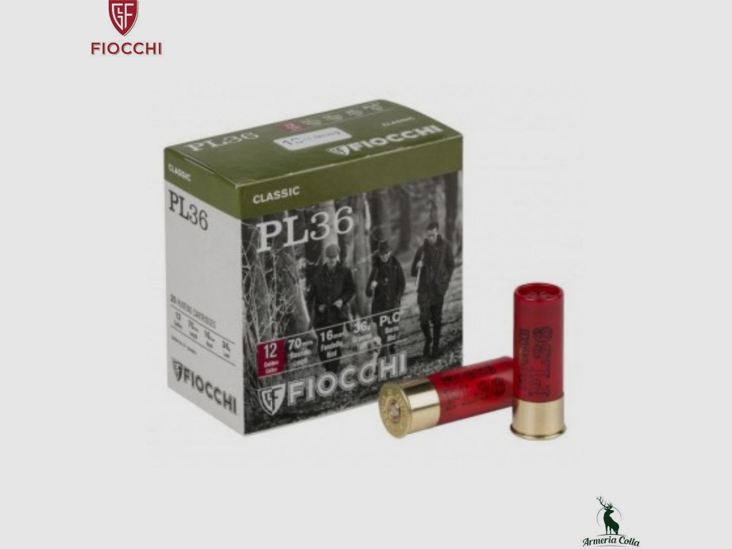 Fiocchi Munitie PL36 kal. 12 gr. 36, afbeelding 1 van 2