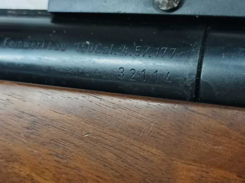 Feinwerkbau 150 Luftgewehr FWB 4,5mm Matchgewehr