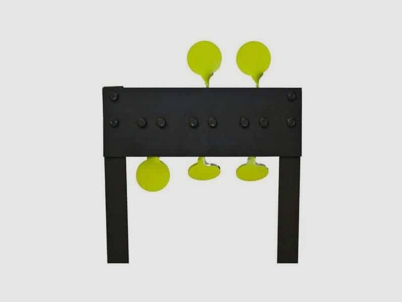 Triple cordless resetting target