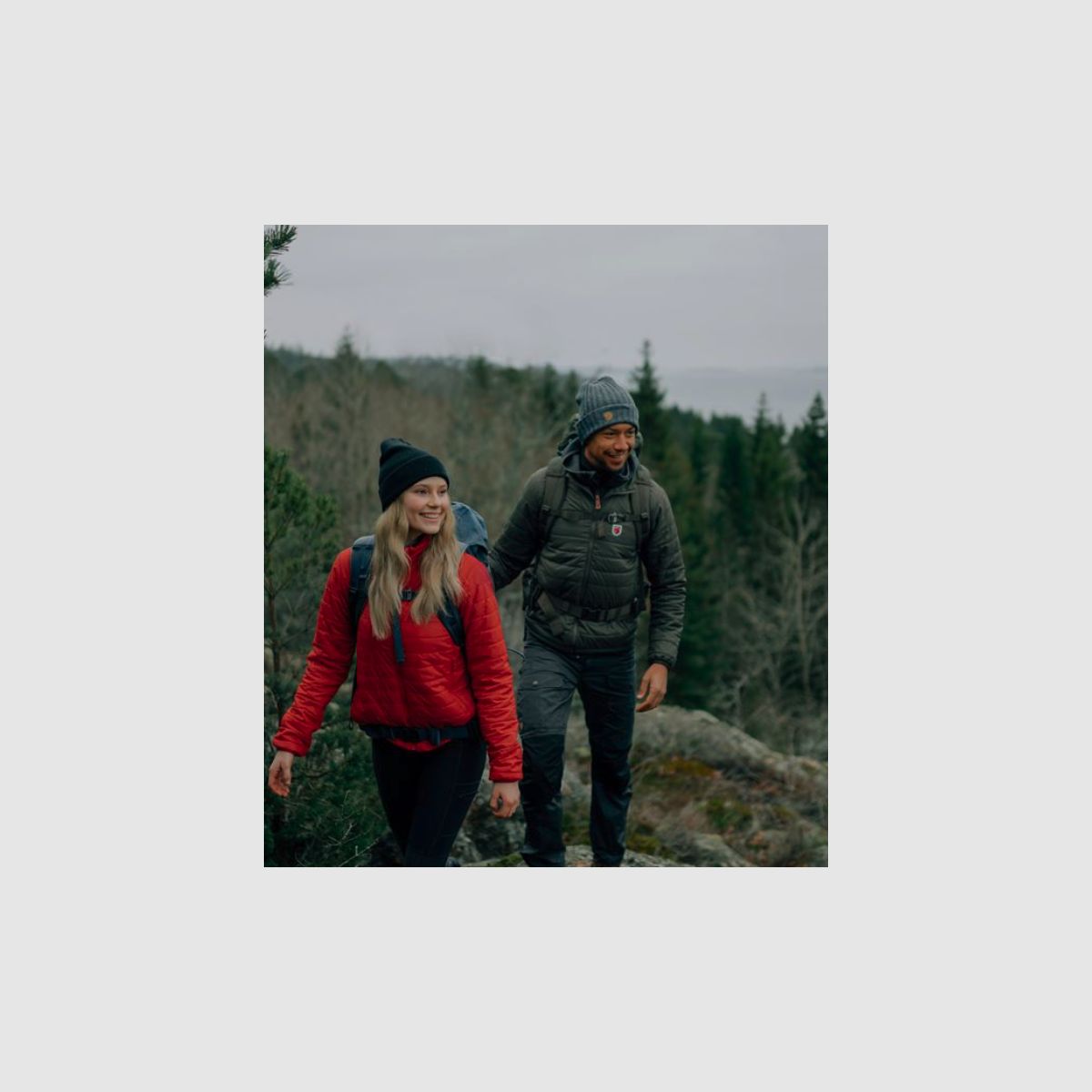 FJÄLLRÄVEN Classic Knit Hat Dark Olive