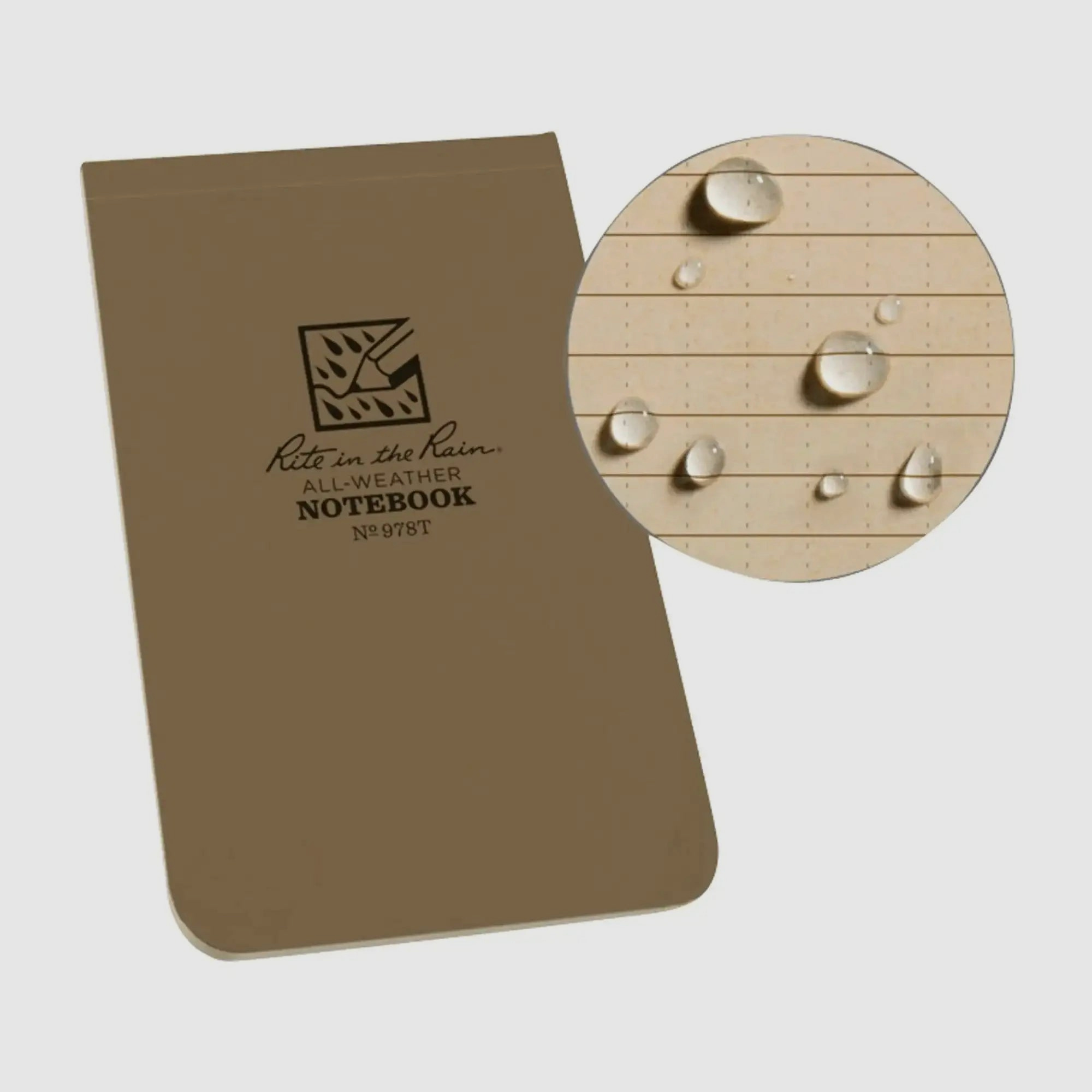 Rite in the Rain Rite in the Rain Memoblock tan Nr. 978T