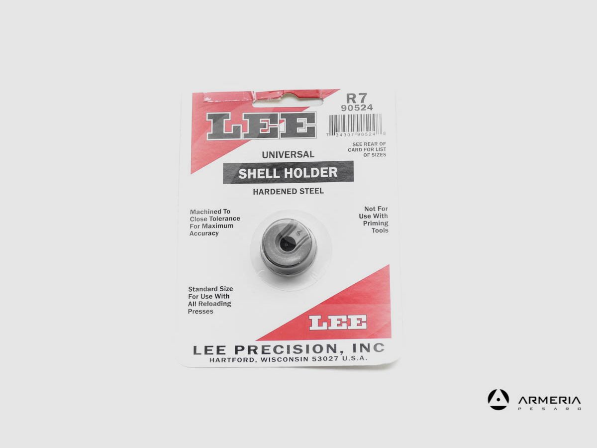 Shell Holder Lee R7 universale per pressa #90524