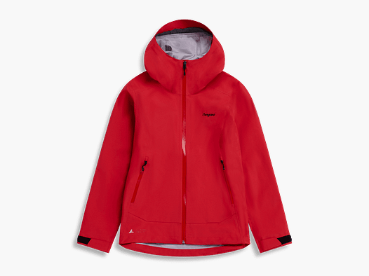 Bergans Essentials 3L Shell Jacket Women Fire Red L