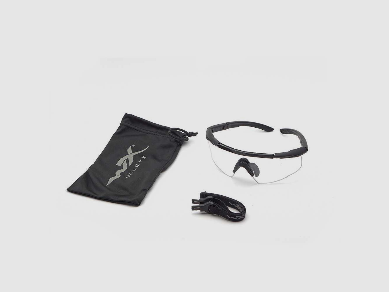 Wiley X 303 SABRE ADV Marco negro mate transparente con bolsa, imagen 1 de 3