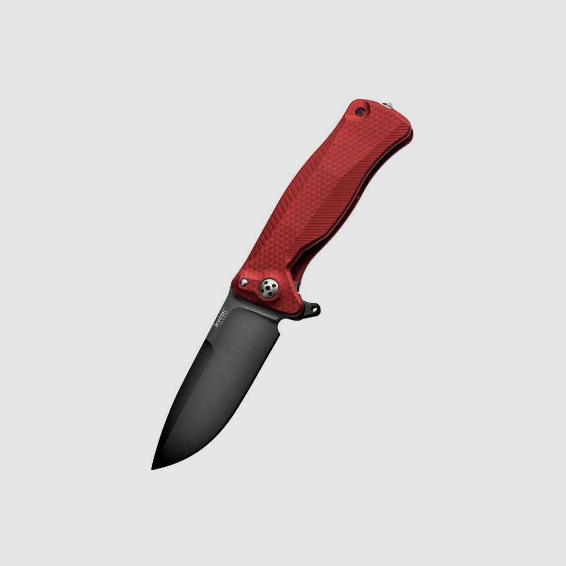 Lionsteel SR-11 Aluminium Taschenmesser rot, schwarz