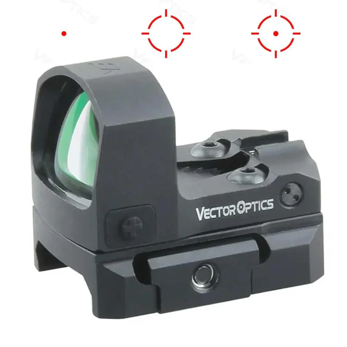 VECTOR OPTIK ROTPUNKTVISIER FRENZY-S 1X17X24 3 MOA MOS MULTI-RETIKEL, Bild 1 von 9