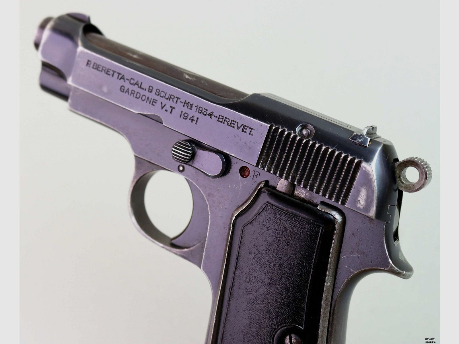 Pistola Beretta mod. 1934 cal. 9 Scurt mat. 34293, immagine 6 di 9