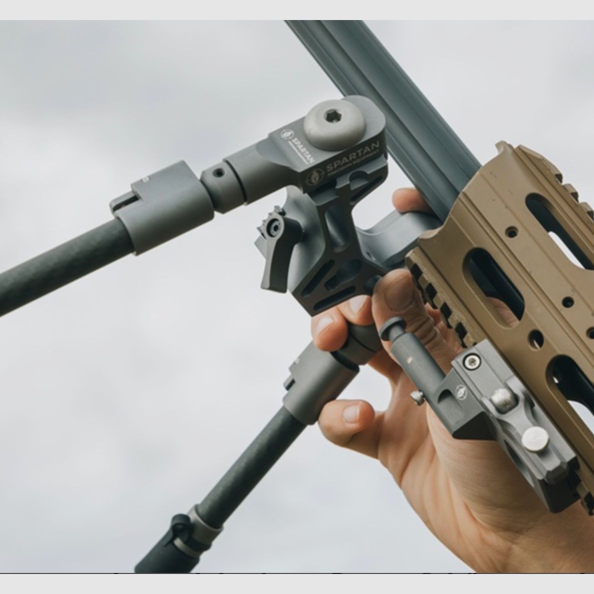Spartan SP01-10-R-BLK Valhalla Bipod incluso adattatore M-Lok 2005