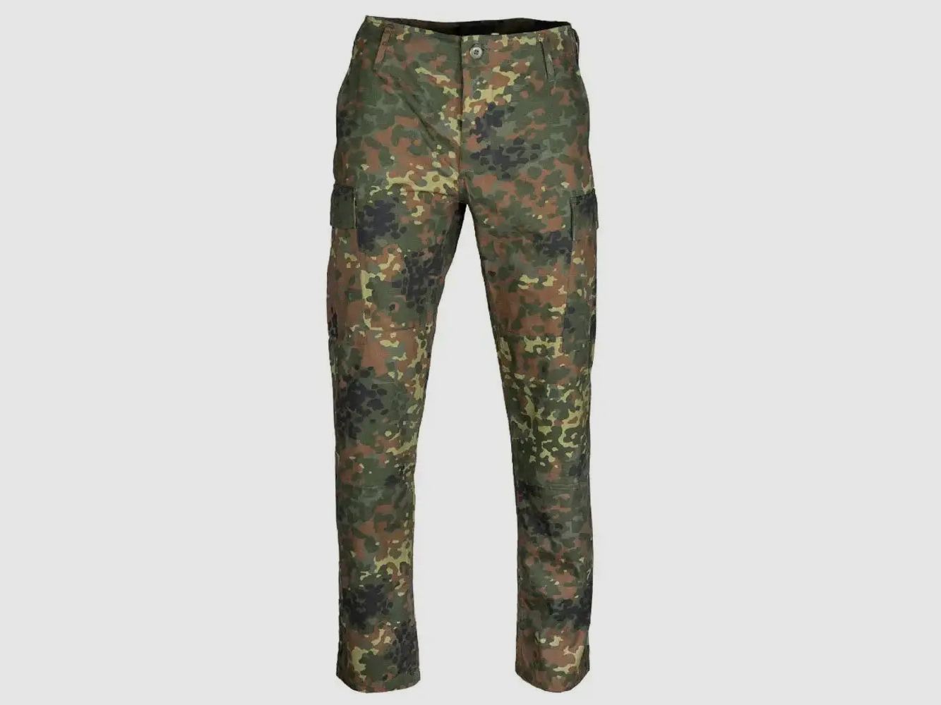 Mil-Tec Pantalon de Champ US BDU R/S Slim Fit - Flecktarn / S Hommes