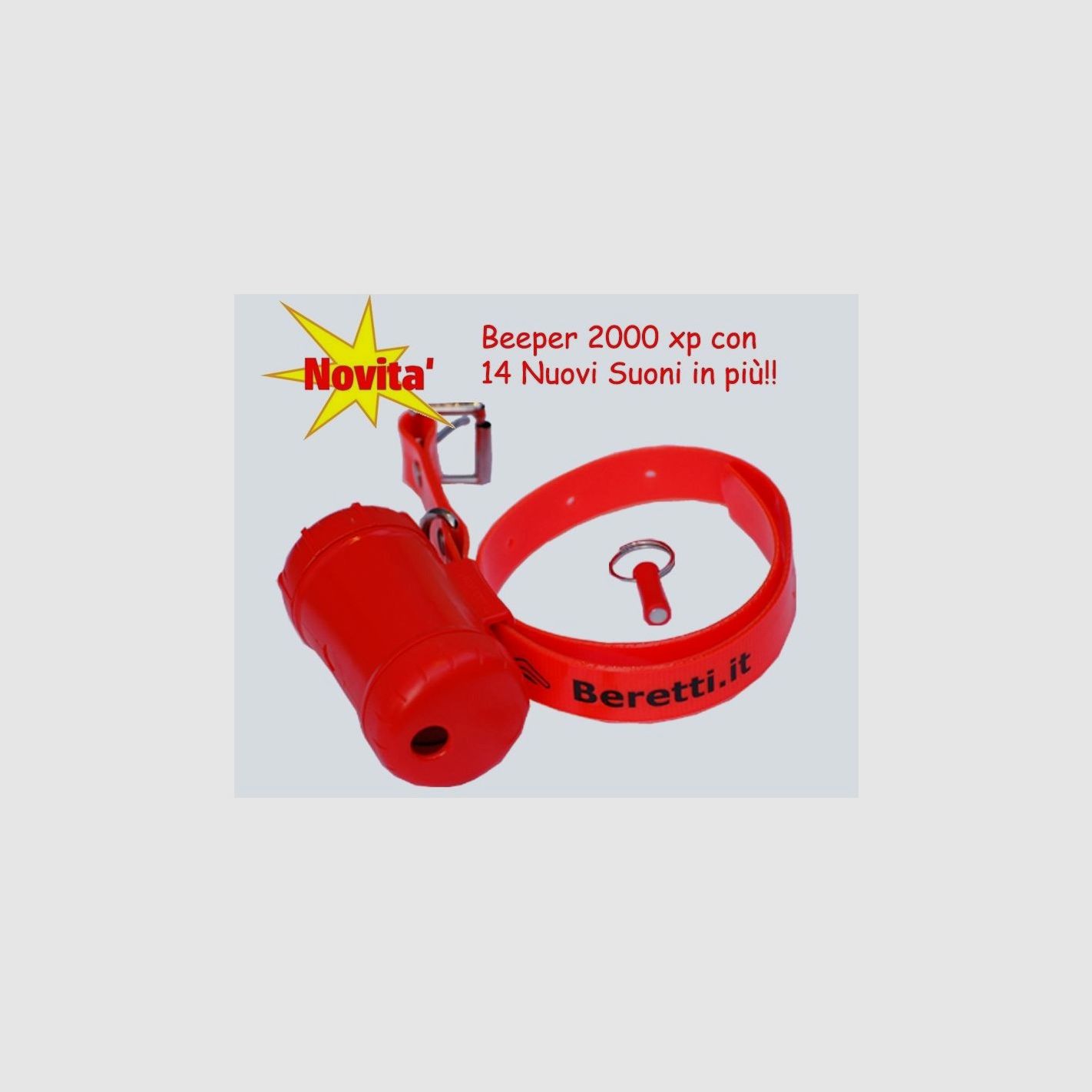 Beeper 2000 XP Basis - Orange Halsband