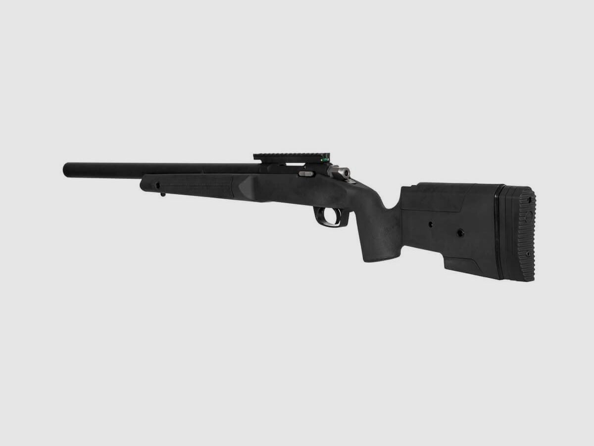 Maple Leaf MLC-338 Bolt Action Sniper Rifle Deluxe, schwarz, cal. 6 mm BB