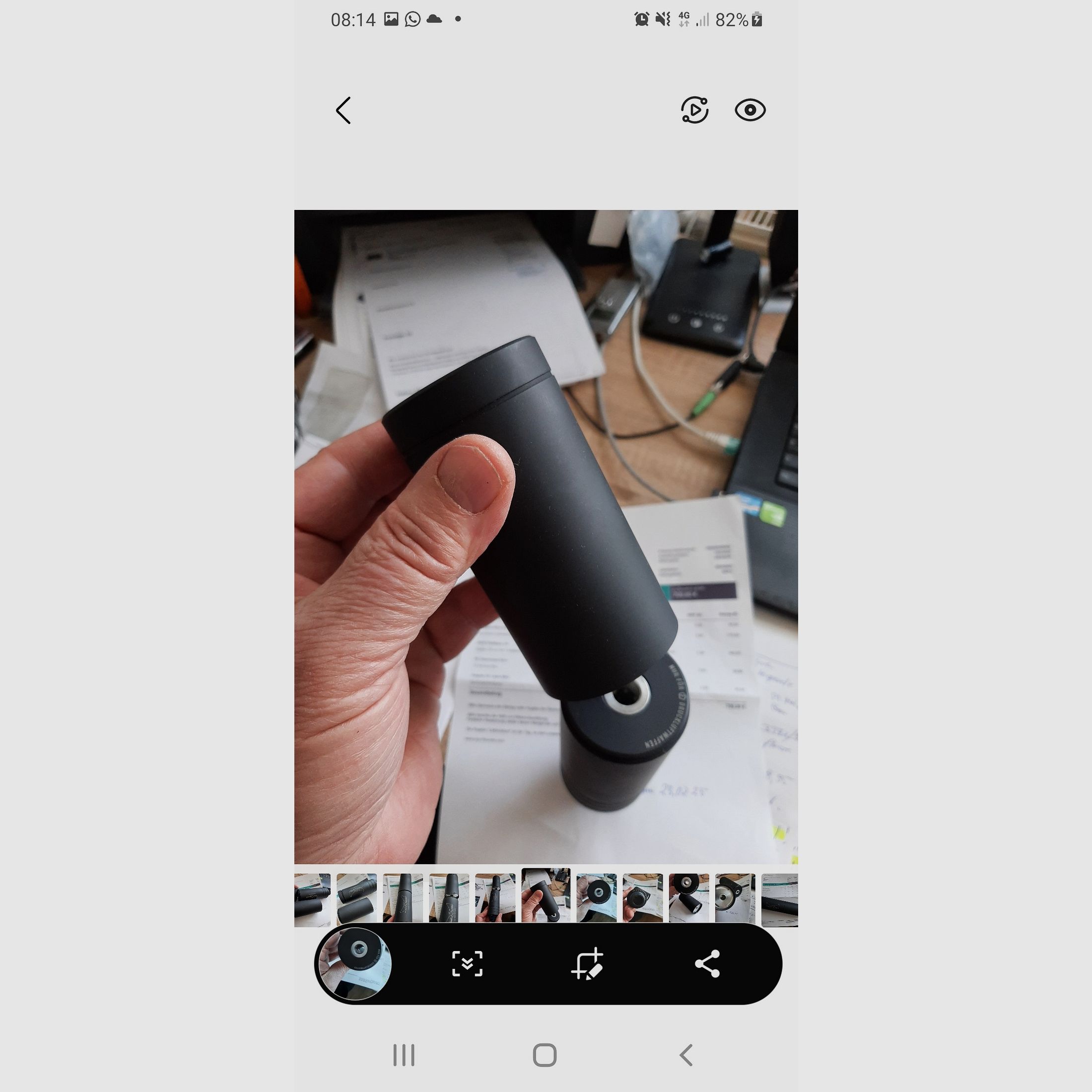 Geluiddemper JADS Waldkauz V4 Kaliber 9 mm/35 voor F wapens