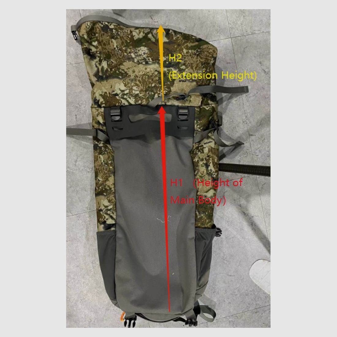 Backpack Spika Drover Hauler Biarri 40 L, image 3 of 3