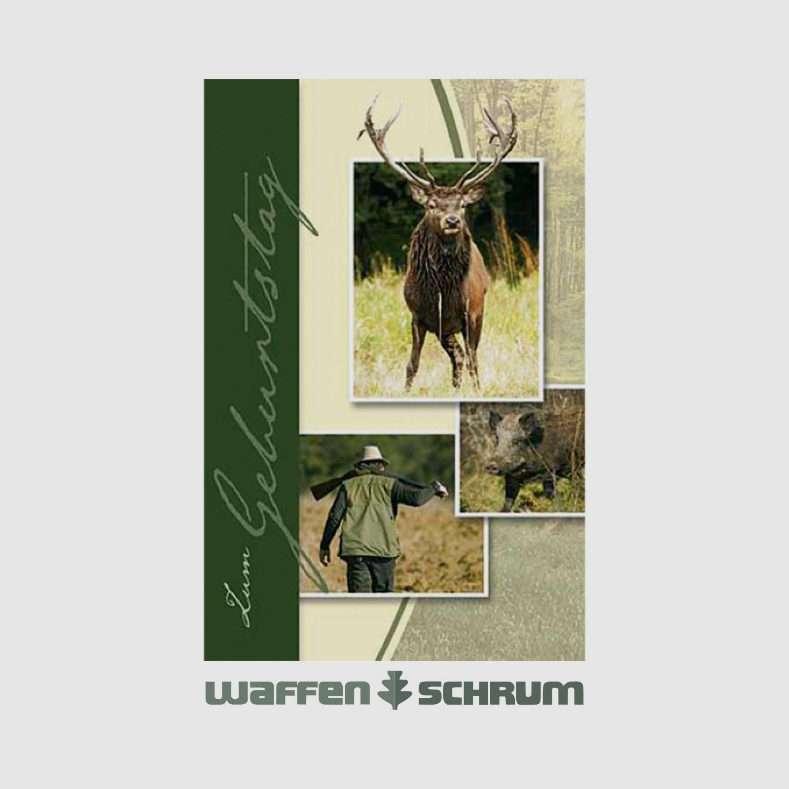 Carte d'anniversaire de Fritzmann chasse