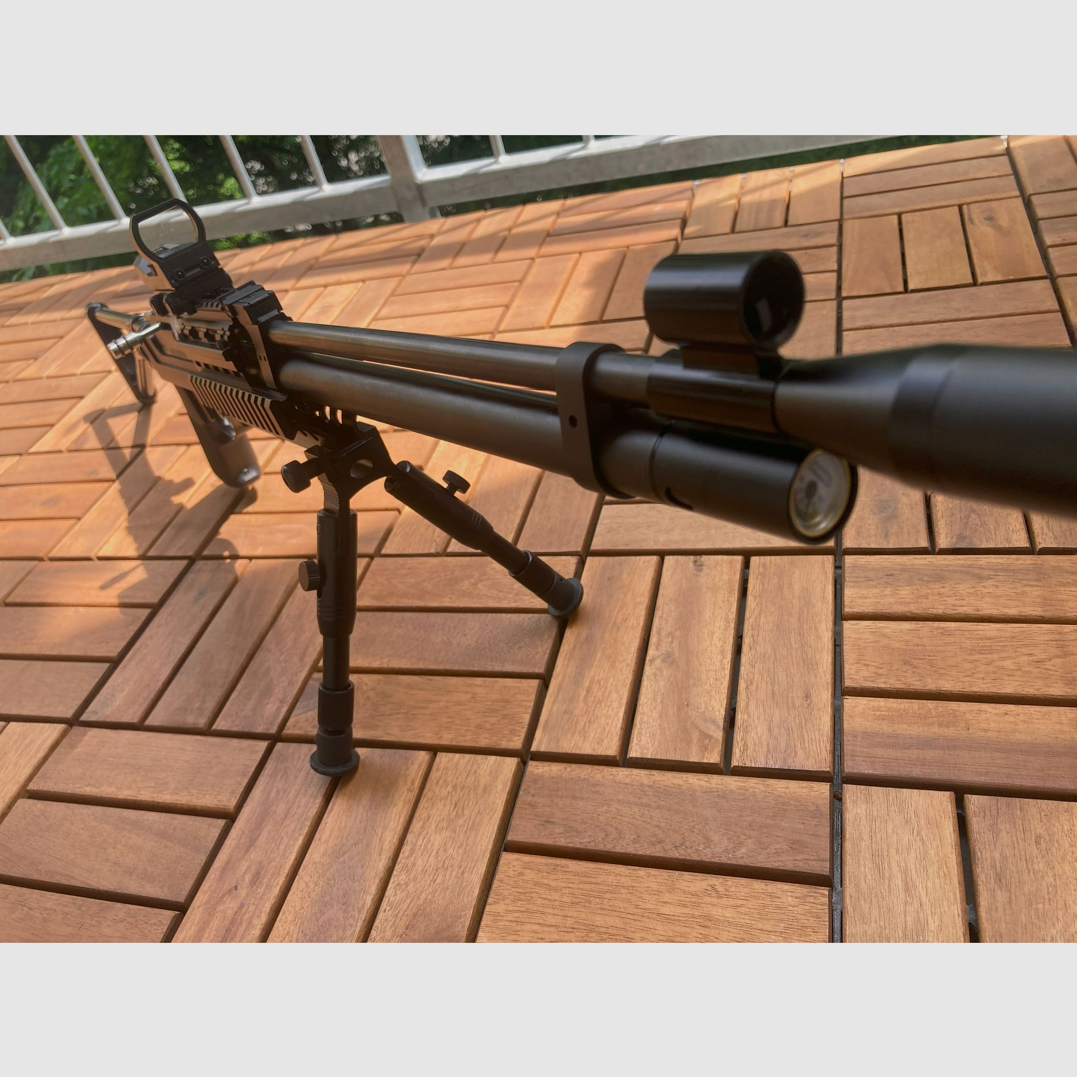 Diana Stormrider Luftgewehr Kaliber 4,5mm neuwertiger taktischer Umbau AK47 Galil Stil