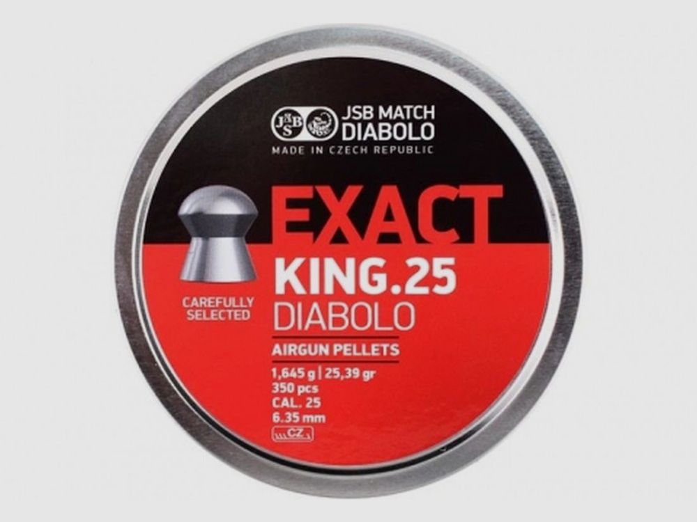 JSB PALLINI EXACT KING 6,35 DIABOLO