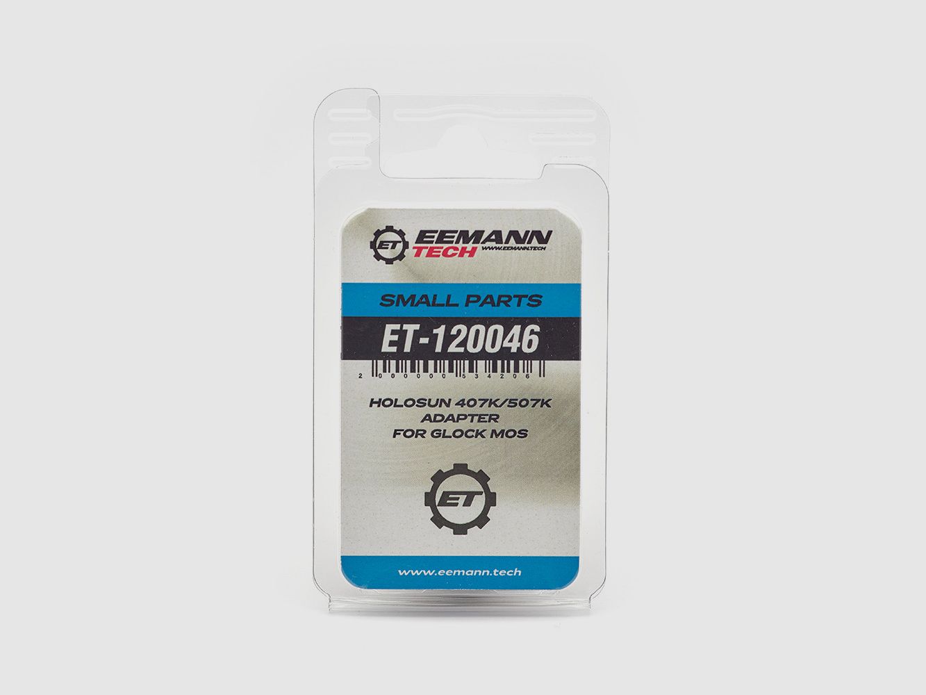 Adattatore Eemann Tech HOLOSUN 407K/507K per Glock MOS, immagine 2 di 3