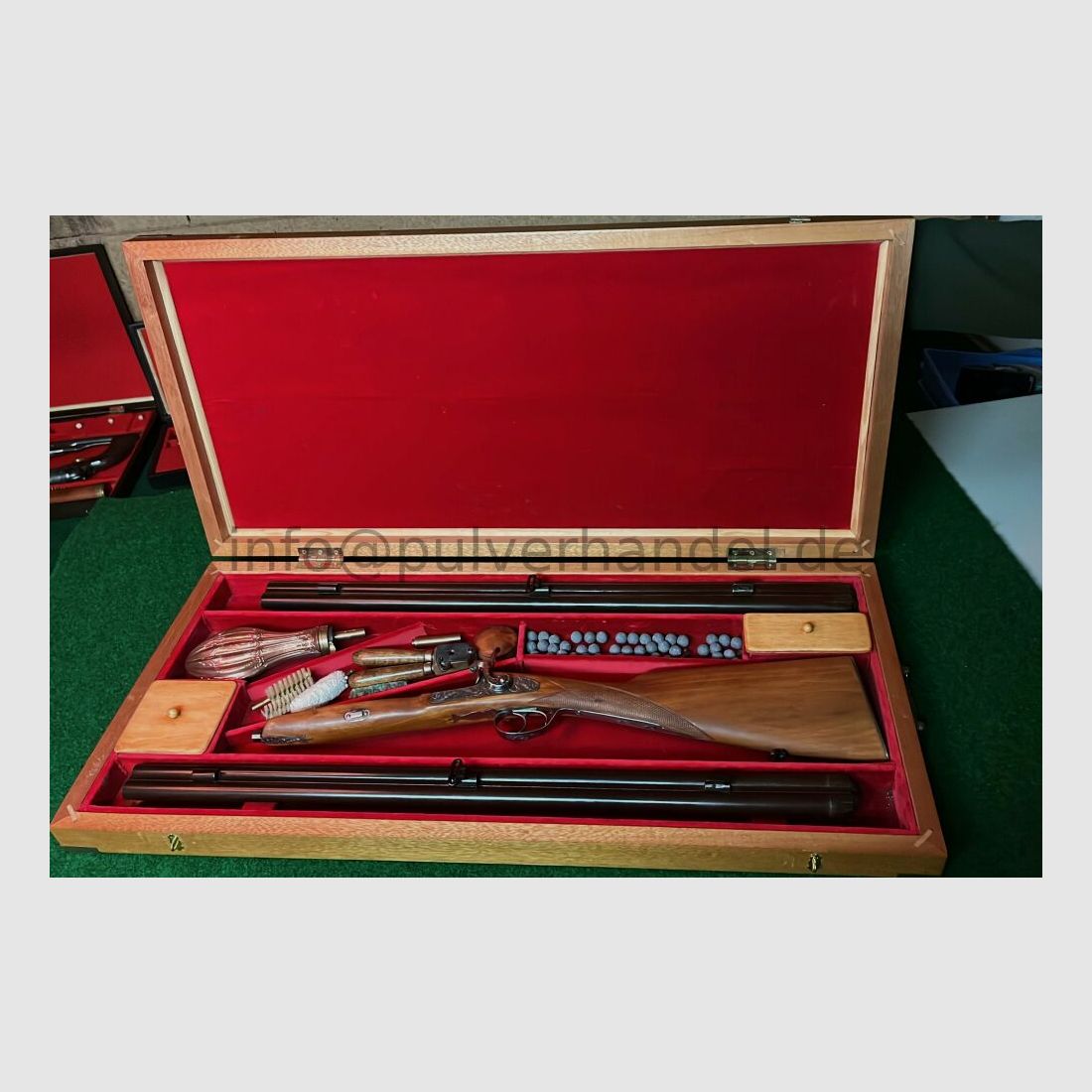 Pedersoli Kodiak Express mit Austauschlauf Büchse/Flinte ! .58 (Black Powder) und 12(BlackPowder)