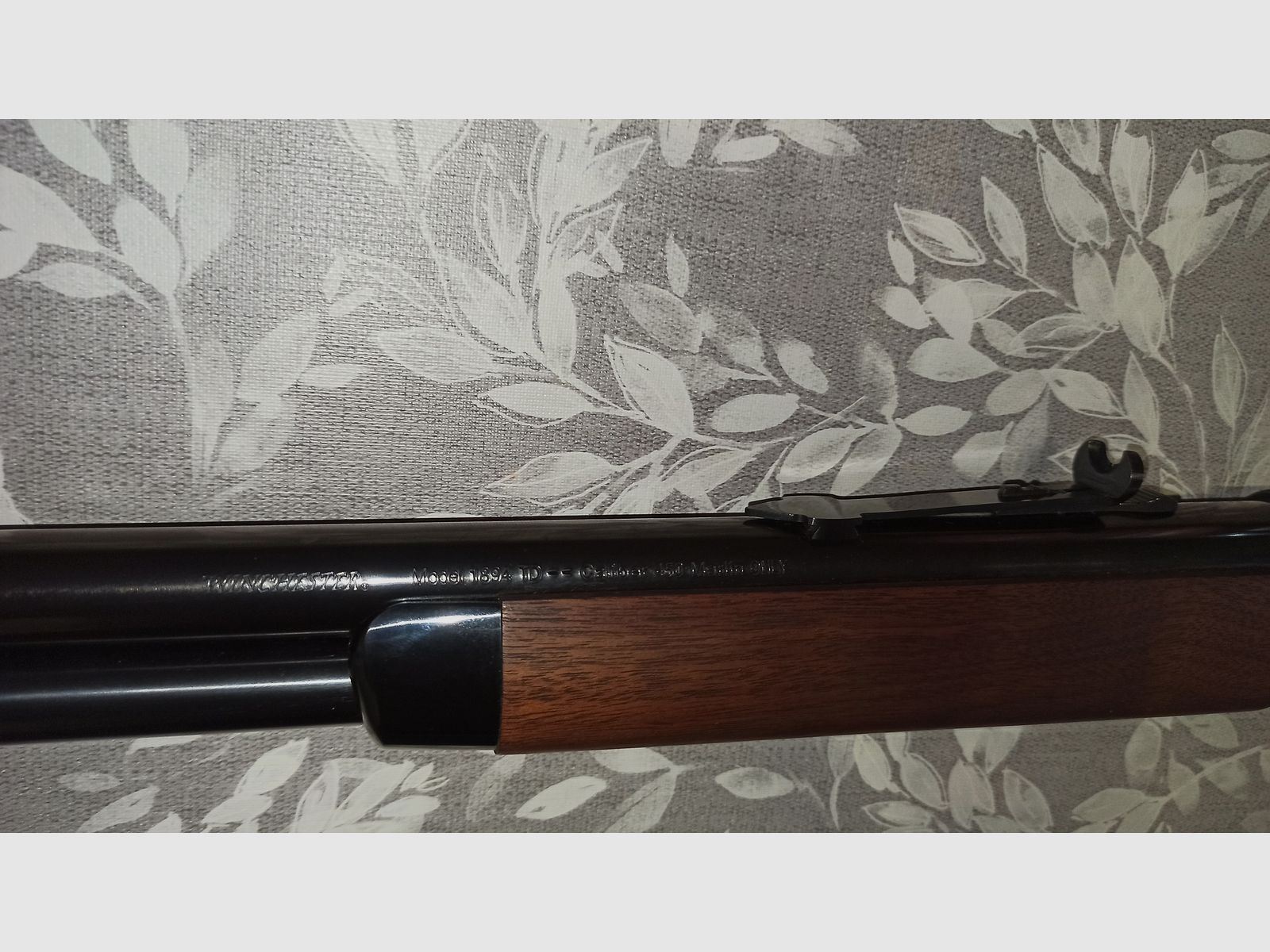 WINCHESTER 1894 TD TAKEDOWN lever-action rifle caliber .450 Marlin collector's firearm safe queen
